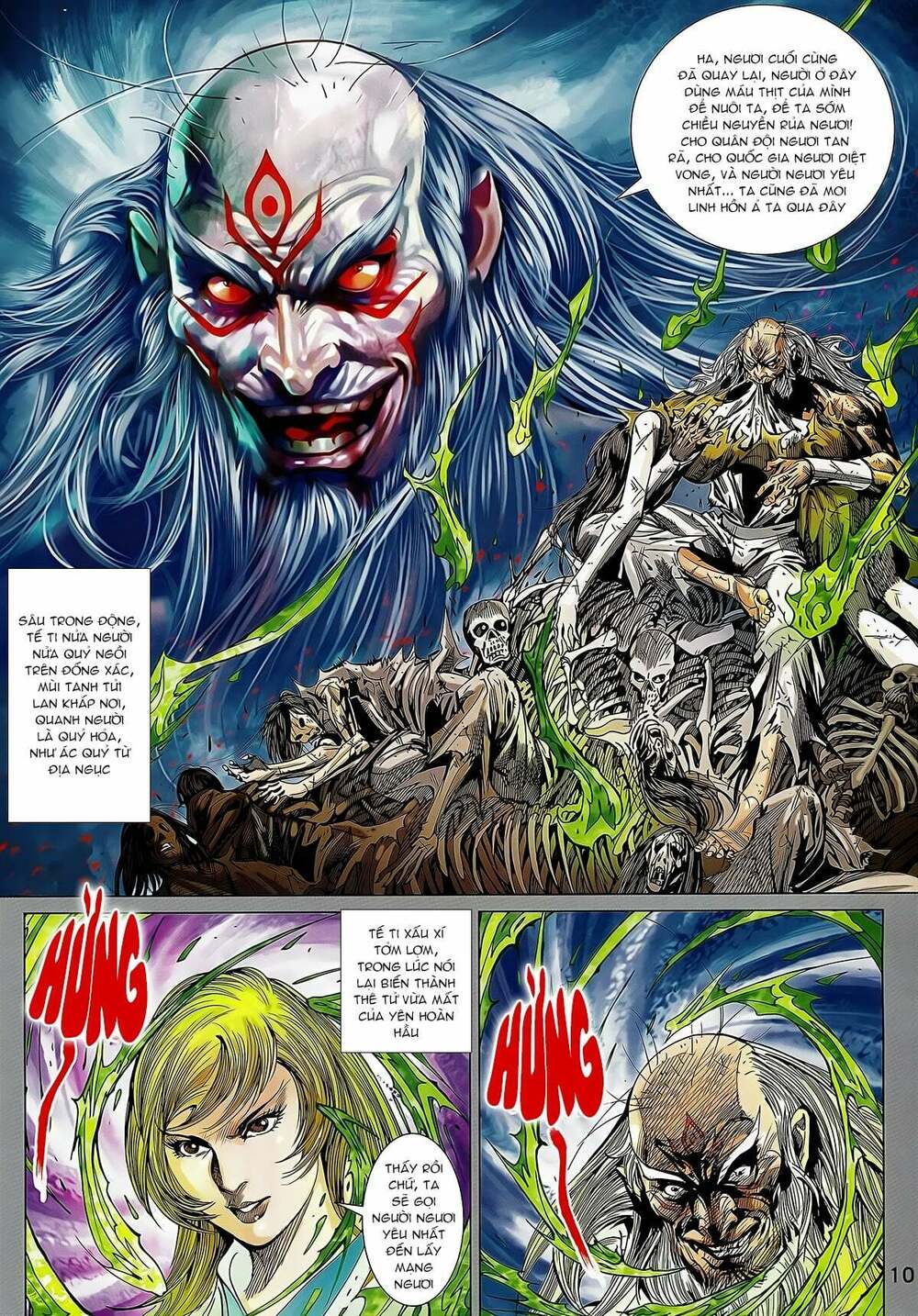 xuân thu mãnh sĩ chapter 12.1 10