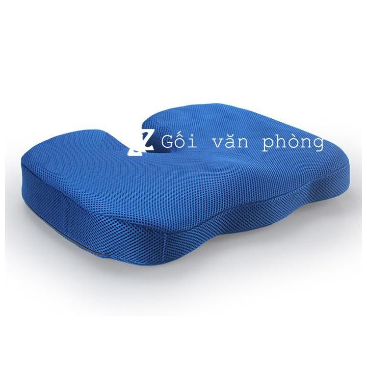 Gối (Nệm) Lót Ghế Văn Phòng Cao Su Non, Chống Đau Xương Cụt, Ê Nhức Mông ZURI PILLOW - GLM02