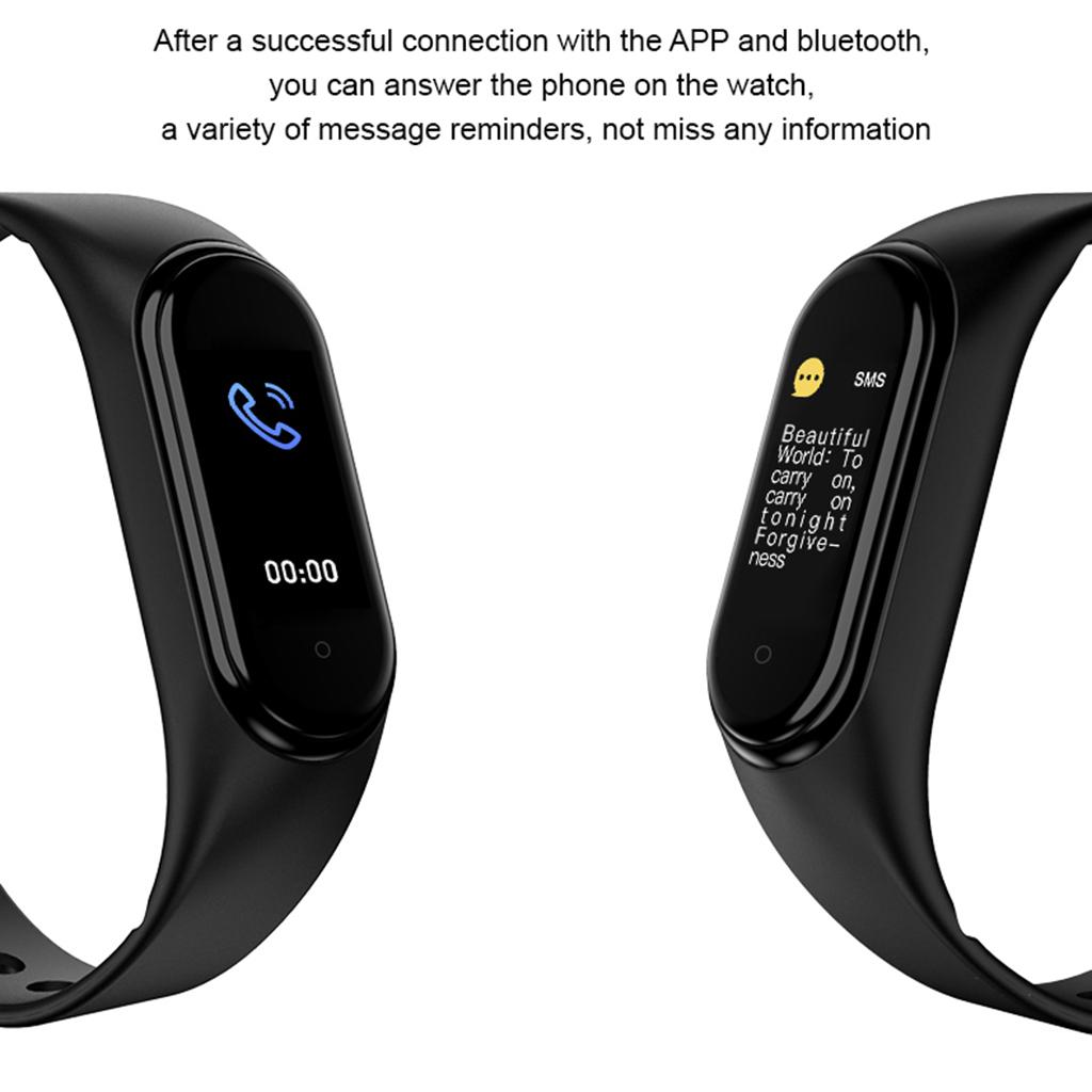 Bluetooth Smart Watch Wristband Fitness Bracelet For iOS & Android