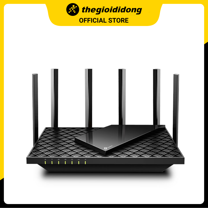 Bộ Phát Sóng Wifi Router Chuẩn Wifi 6 AX5400 Băng Tần Kép TP-Link Archer AX73 Đen - Hàng chính hãng
