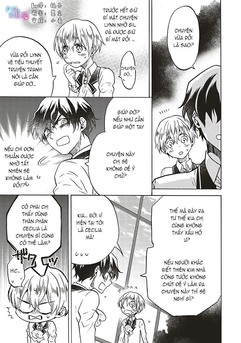 kẻ phản diện, cecilia silvie, không muốn chết, thế nên cô đã cải nam trang chapter 7.2 2