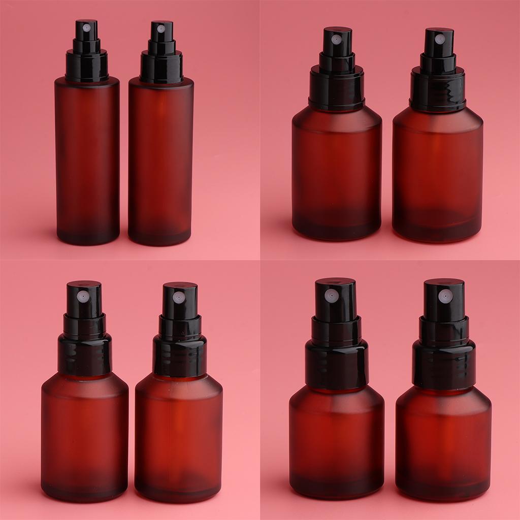 8x Travel Portable Refill Perfume Atomizer Bottle Scent Pump Spray Container