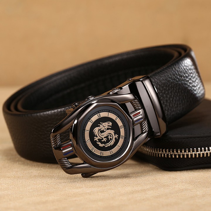 MẶT KHÓA THẮT LƯNG NAM KHÓA TÌ TRƯỢT TỰ ĐỘNG CHO DÂY RỘNG 3,5 CM , MÀU ĐEN