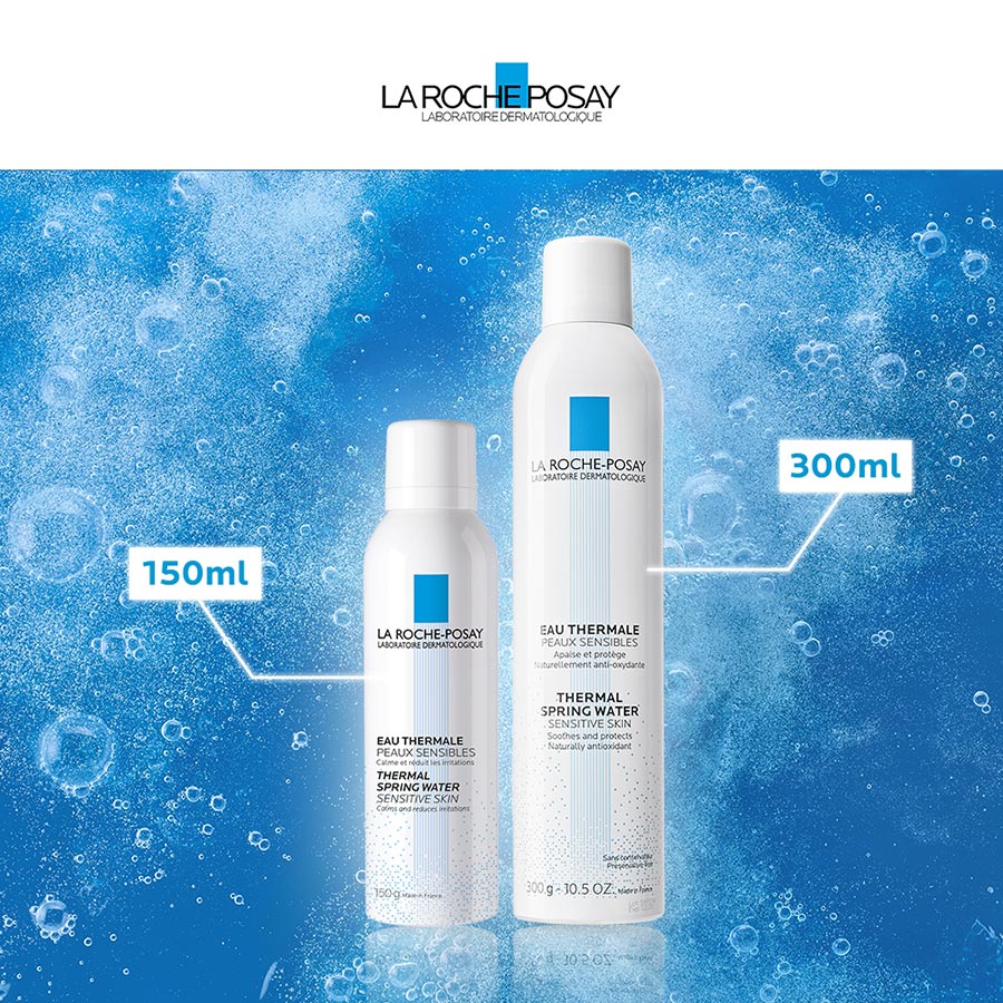 Nước xịt khoáng làm sạch và làm dịu cho da nhạy cảm La Roche-Posay Thermal Spring Water 150ml