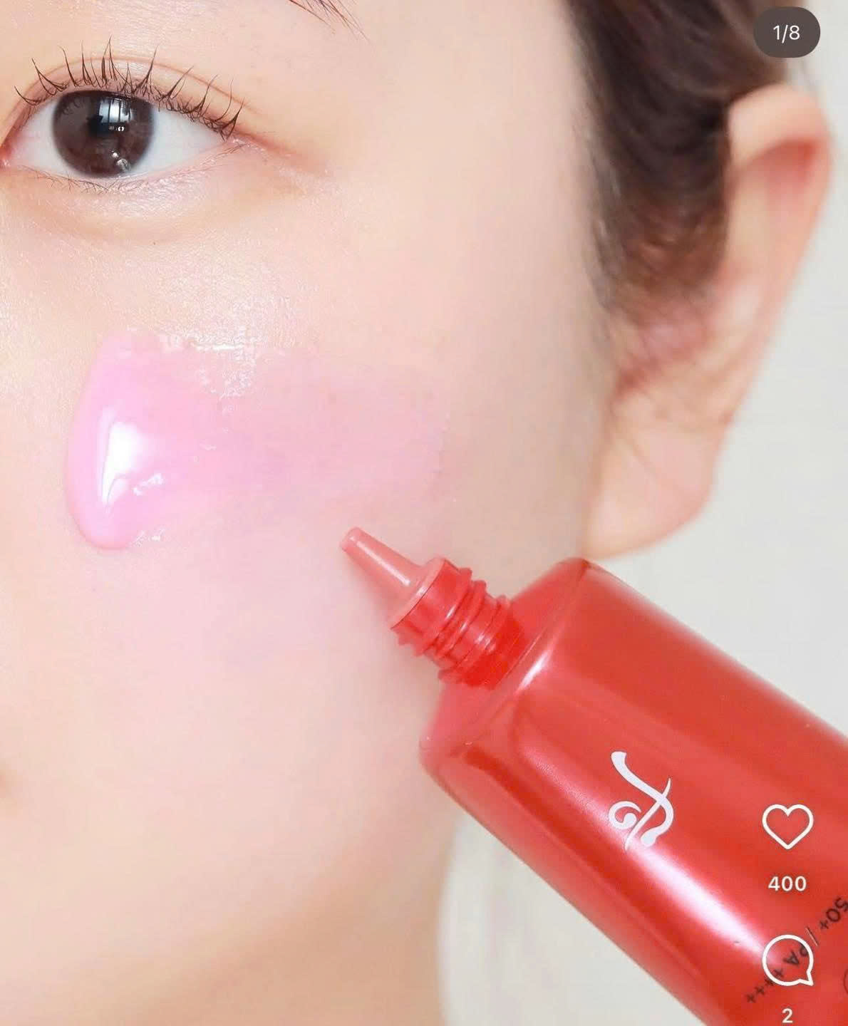 Set Tinh Chất Chống Nắng Chống Lão Hóa Làm Dịu Da The Whoo UV Ultimate Red Vitamin Suncreen SPF 50+/PA++++ 50ml