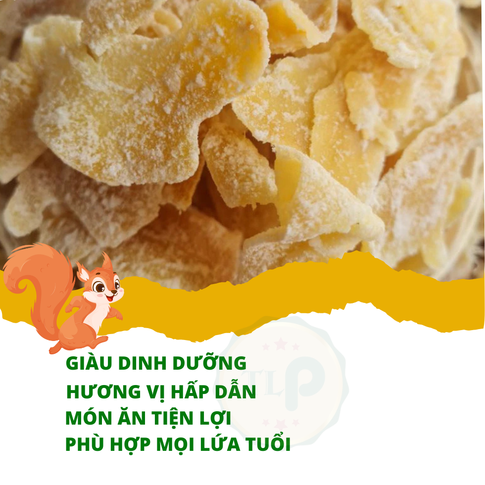 [HỘP TẾT] Mứt Gừng Sấy Dẻo Tân Lộc Phát Hộp 300G
