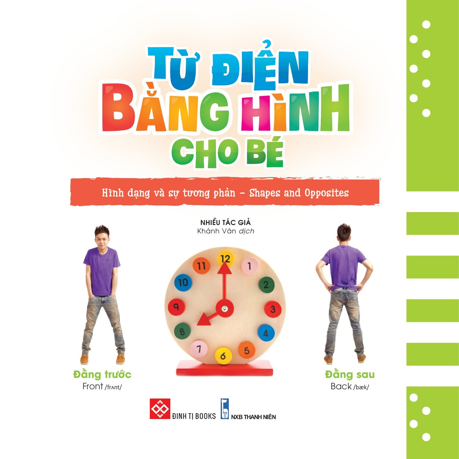 Từ Điển Bằng Hình Cho Bé - Hình Dạng Và Sự Tương Phản - Shapes And Opposites
