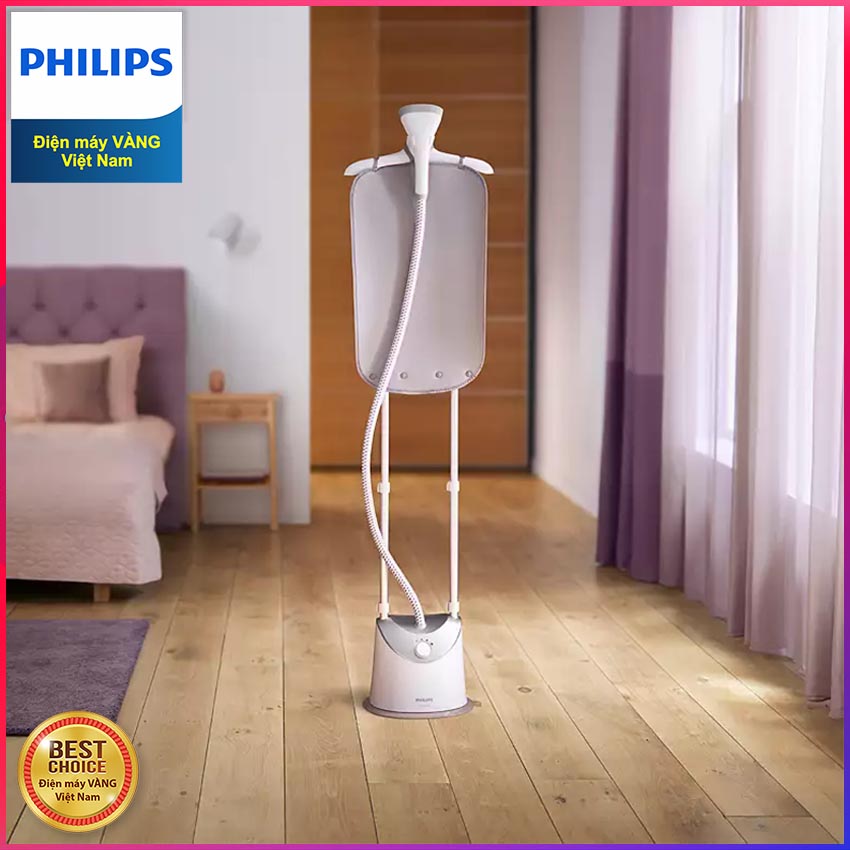 Nhập CECAMP70KD1 giảm 70K Bàn Ủi Hơi Nước Đứng Philips GC48789 1800W - Hàng Chính Hãng