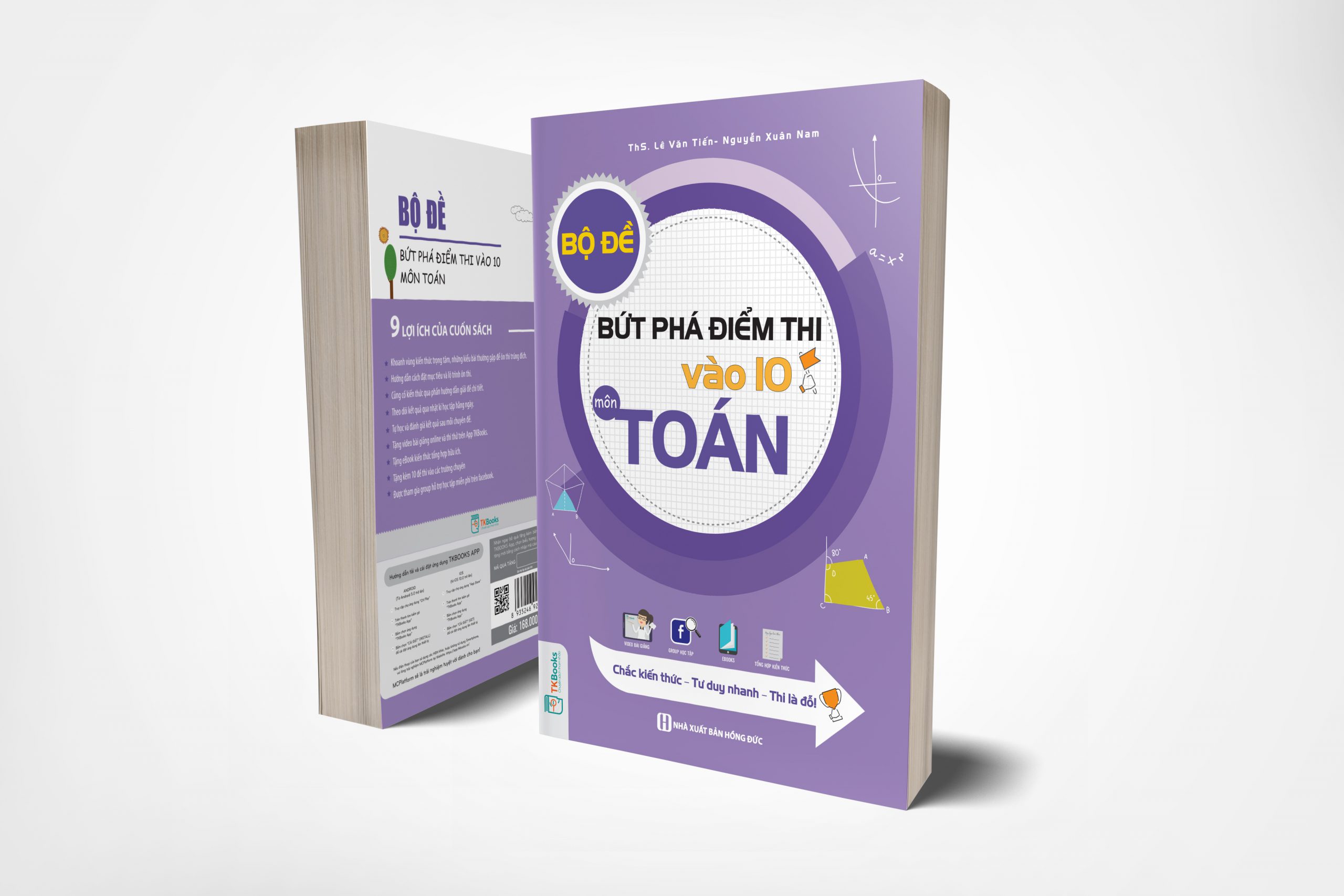 Bộ Đề Bứt Phá Điểm Thi Vào 10 Môn Toán - TKBooks