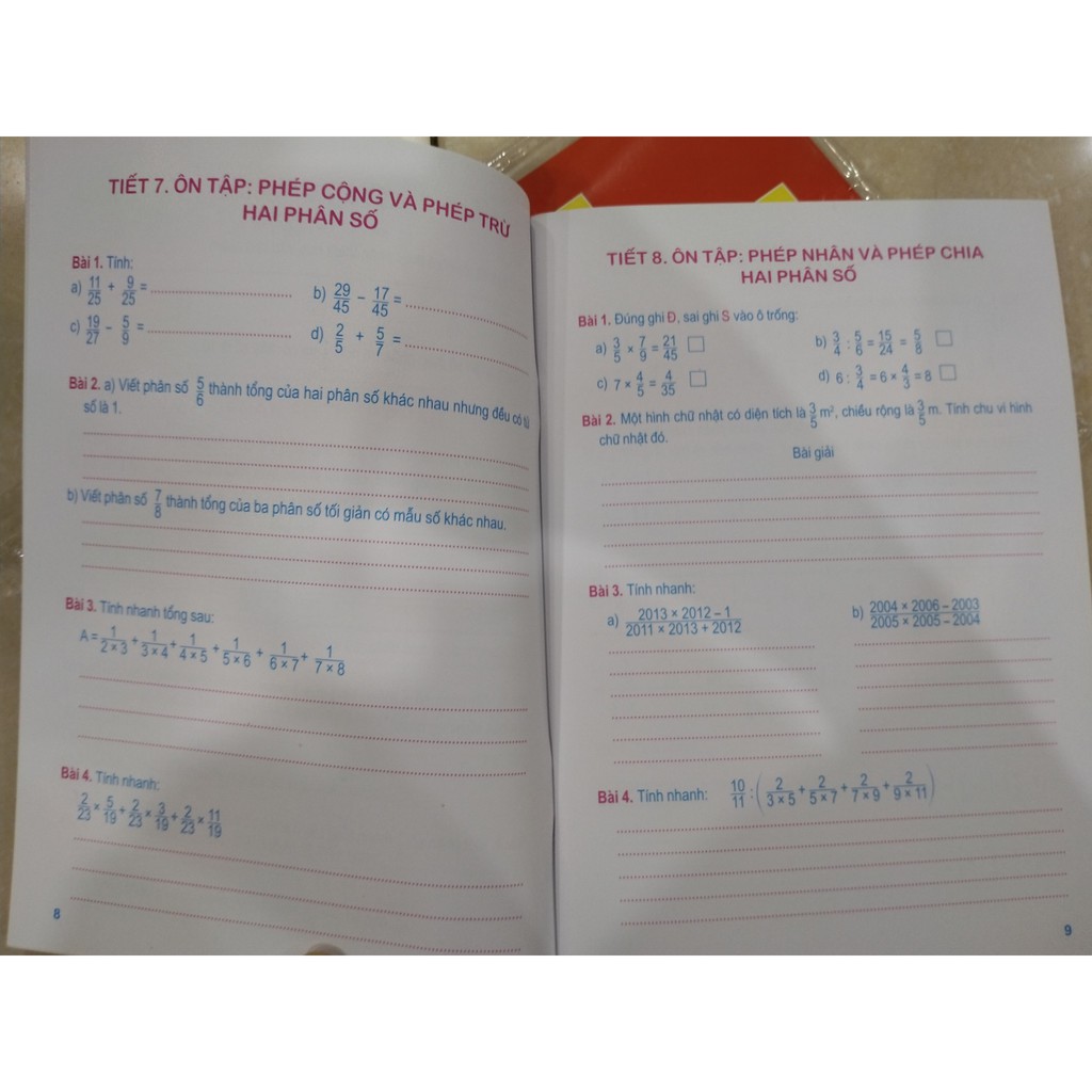Vở Bài Tập Toán Nâng Cao Lớp 5