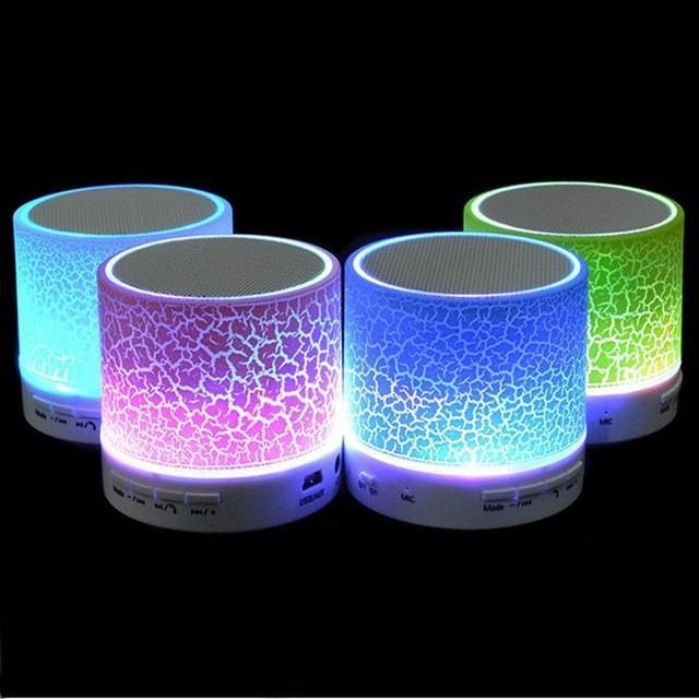 HOCO Loa bluetooth Không Dây Có Đèn LED Và Mic Cho Điện Thoại
