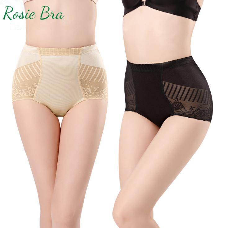 Quần Lót Cạp Cao Ren Mềm Không Lộ Viền Cao Cấp P361
