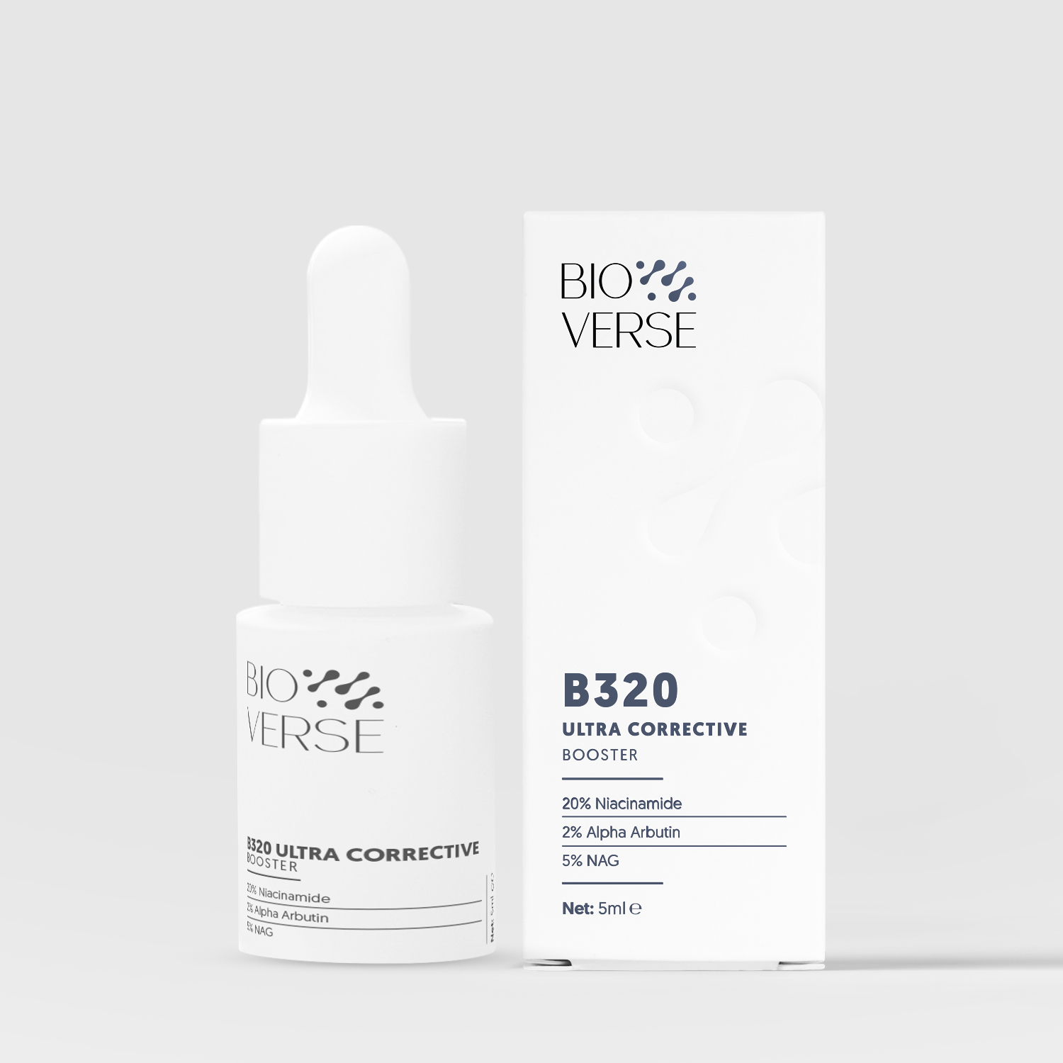 Sample Tinh chất Bioverse mờ thâm sáng da B320 Ultra Corrective Booster 5ml