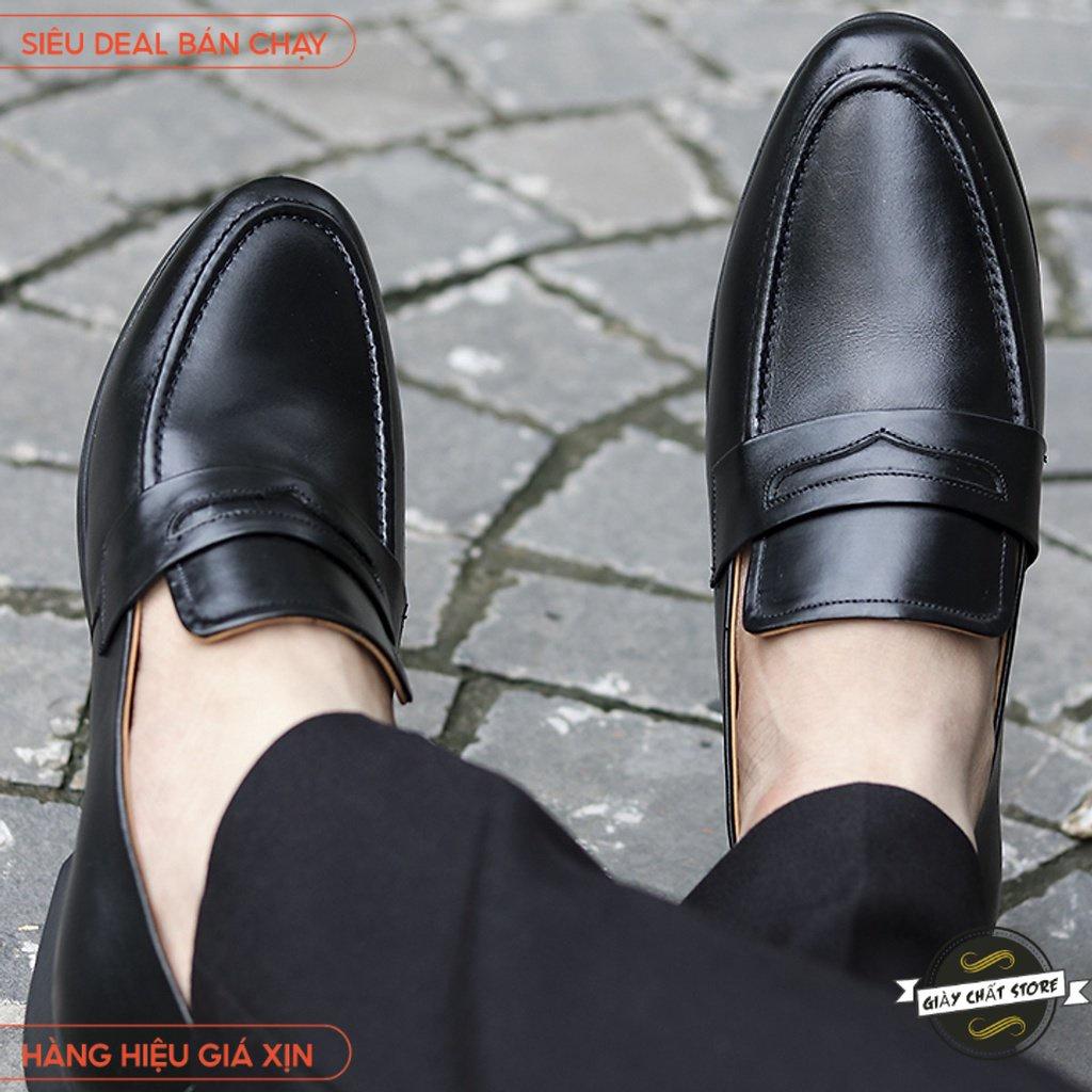 Giày Lười Nam Da Pu Loại 1, Mã MD06