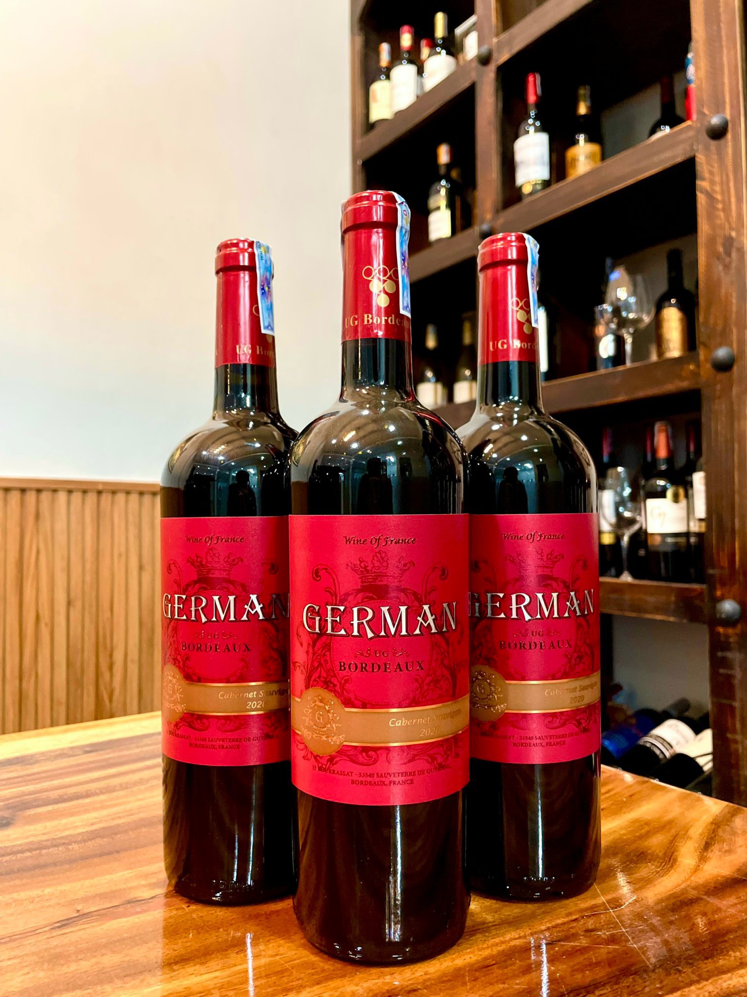 Vang Pháp BORDEUX thương hiệu GERMAN