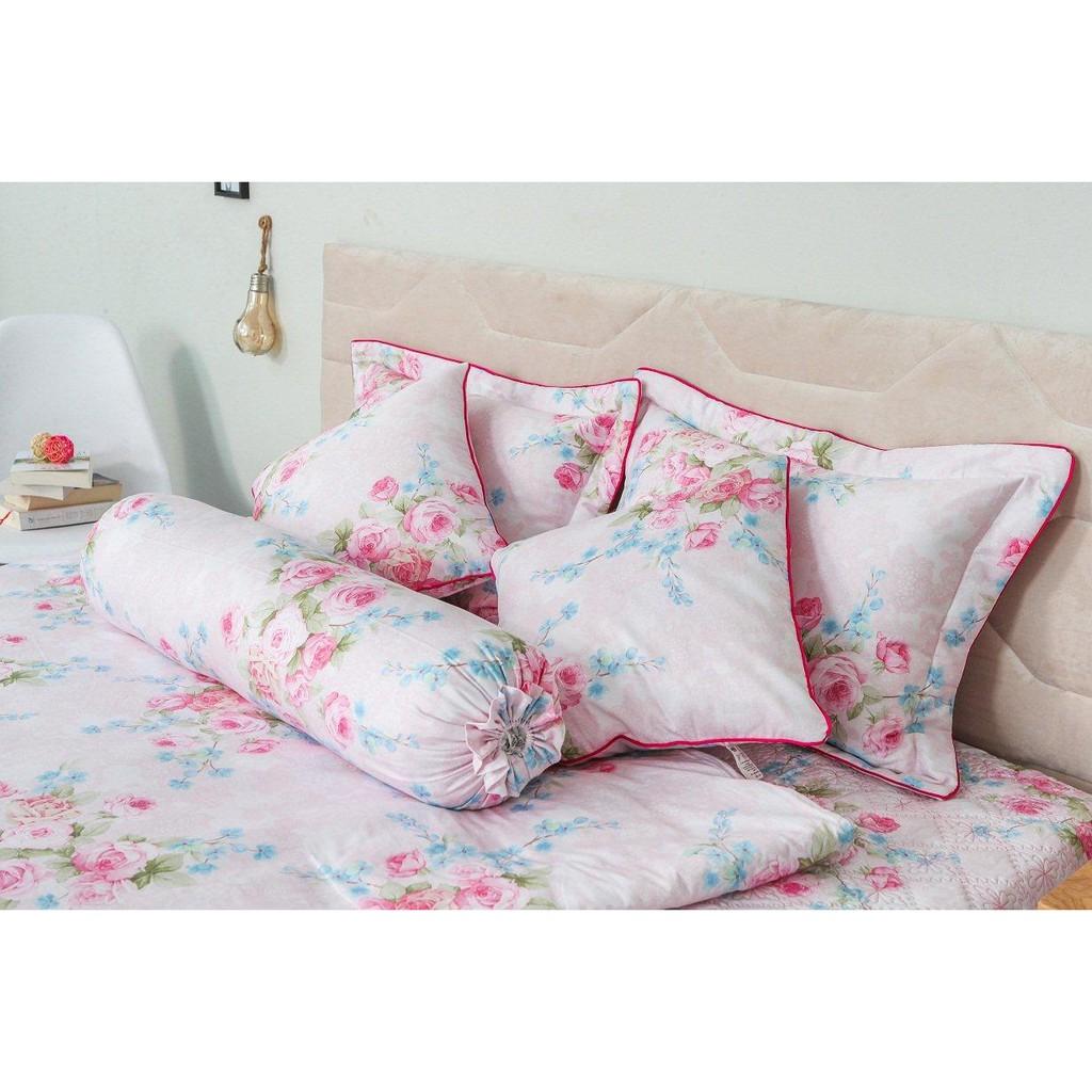 Ga bọc đệm và vỏ gối cotton Grand HQSM - 180 x 200 cm
