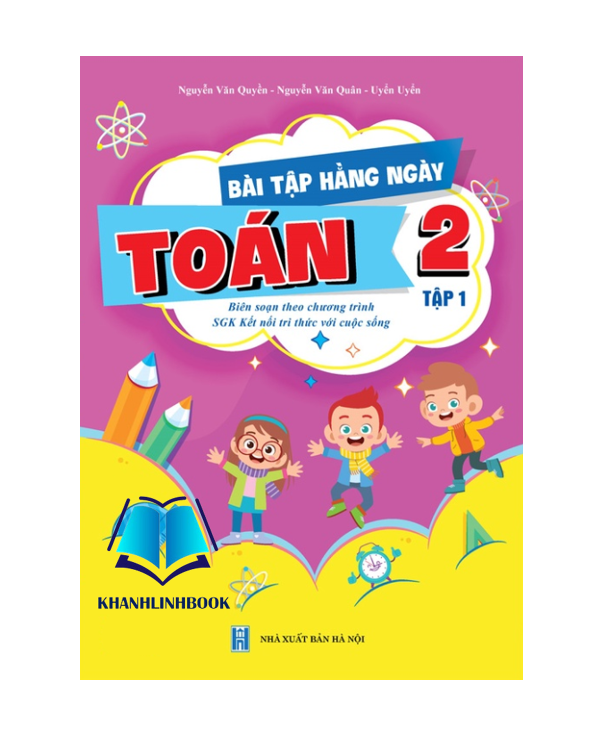 Sách - Combo Bài Tập Hằng Ngày Toán Lớp 2 - tập 1 + 2 - Kết Nối Tri Thức Với Cuộc Sống