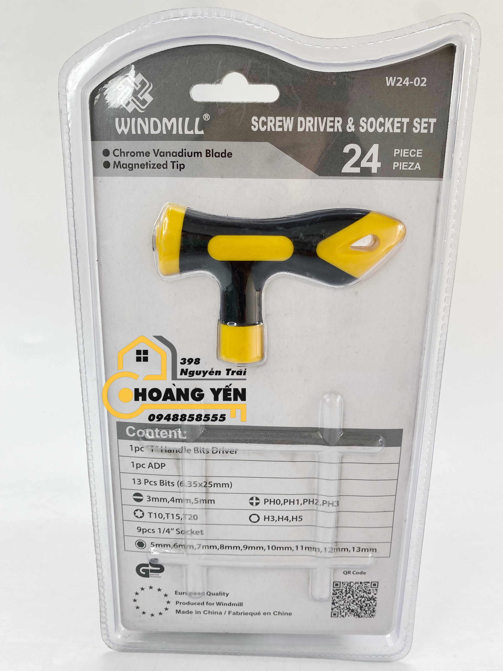 Bộ tô vít đa năng 24 chi tiết Windmill