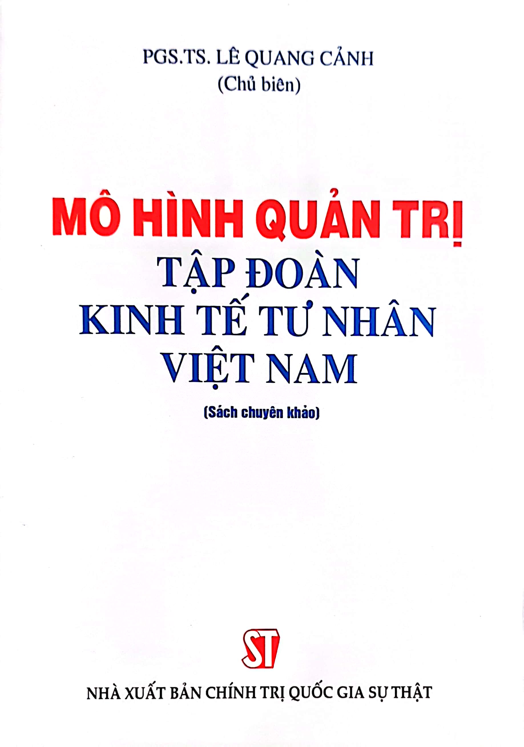 Mô Hình Quản Trị Tập Đoàn Kinh Tế Tư Nhân Việt Nam