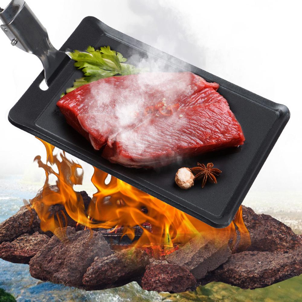 Vỉ Nướng Siêu Nhẹ Bbq Mini Với Lớp Phủ Chống Dính