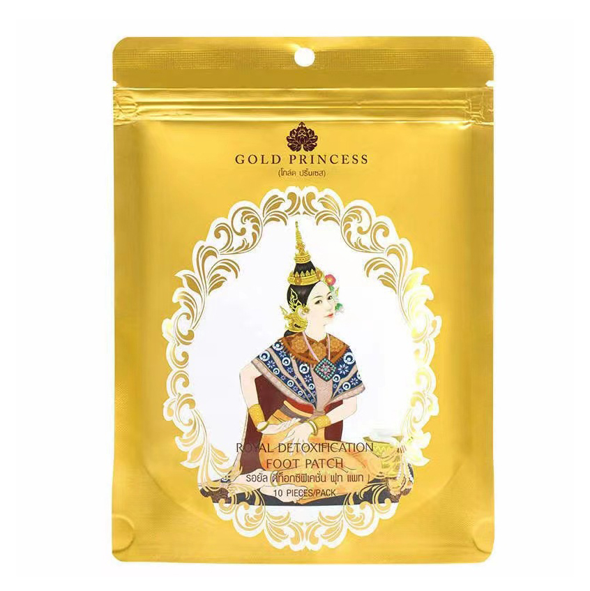 Miếng dán thải độc chân Dusitra Gold Princess Thái Lan 10 miếng