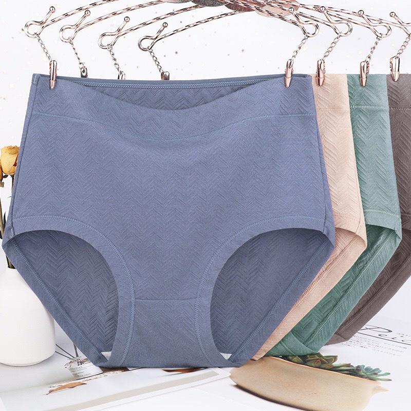 Quần lót nữ trung niên , quần lót cho mẹ, người già cạp cao hàng cao cấp đủ size- quần lót cotton nữ