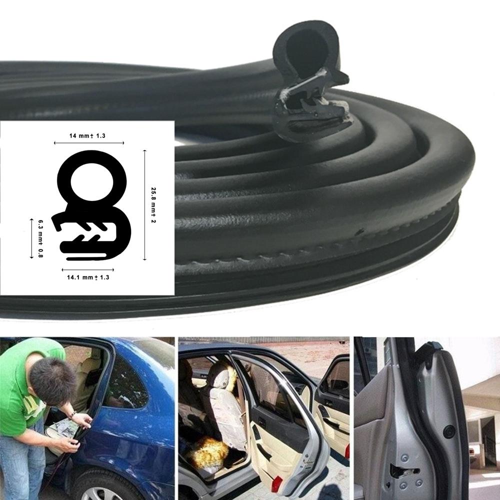 Gioăng Chữ U Có Rãnh Khí - Gioăng Cửa sau, Cốp sau Xe Tải cỡ nhỏ, Tủ Điện, Tủ Sắt, Nồi hơi đa dụng - Đệm khí ở đỉnh