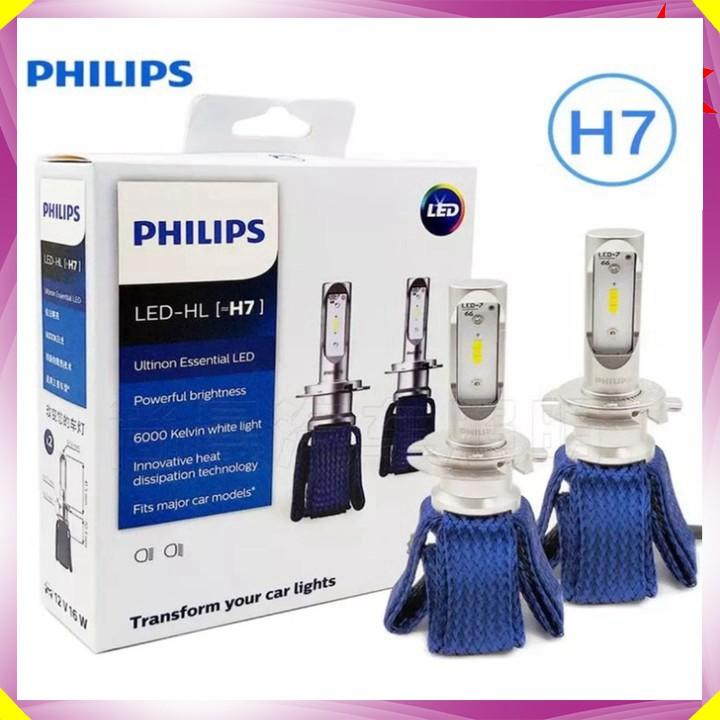 Bóng Đèn LED Dùng Cho Ô Tô Philips H7 16W 12V (6000K) - Hàng Nhập Khẩu