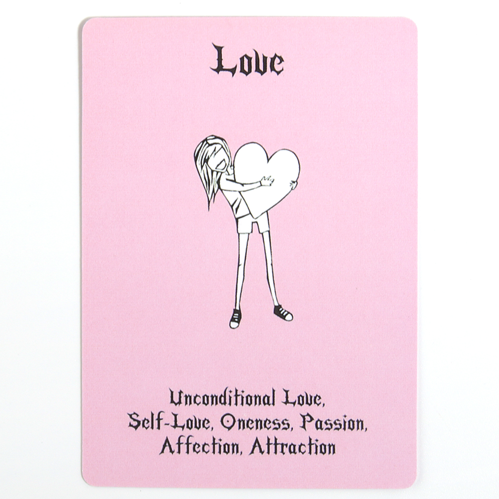 Bộ Tarot Island Time Wellness Love Oracle Cards Tarot Decks ( phiên bản hồng )
