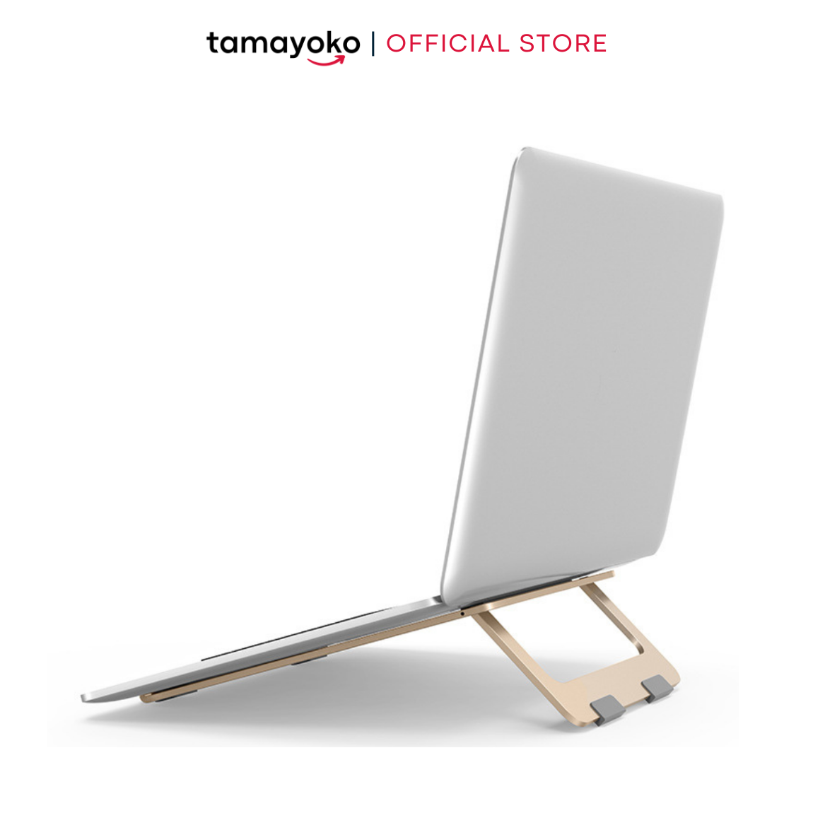 Giá Đỡ Để Bàn Dành Cho Laptop, Máy Tính Xách Tay Chất Liệu Hợp Kim Nhôm Cao Cấp Model Hl001 - Hàng Chính Hãng Tamayoko - Vàng