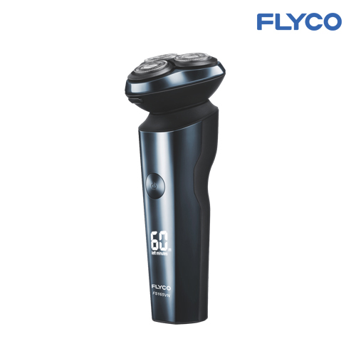 Máy Cạo Râu 3 Lưỡi Kép Flyco FS165VN Kháng Nước IPX7 Đầu Cạo 3D Sạc Nhanh 1 Giờ - Hàng chính hãng