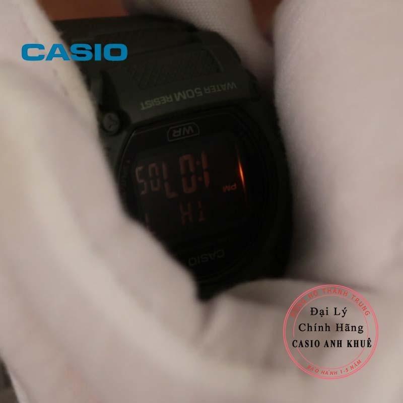 Đồng hồ điện tử nam Casio W-219HC-3BVDF dây nhựa