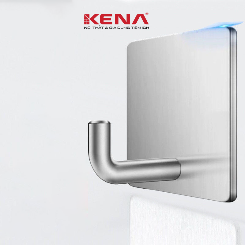 Móc treo đồ Inox 304 dán trực tiếp mọi bề mặt chống gỉ sét