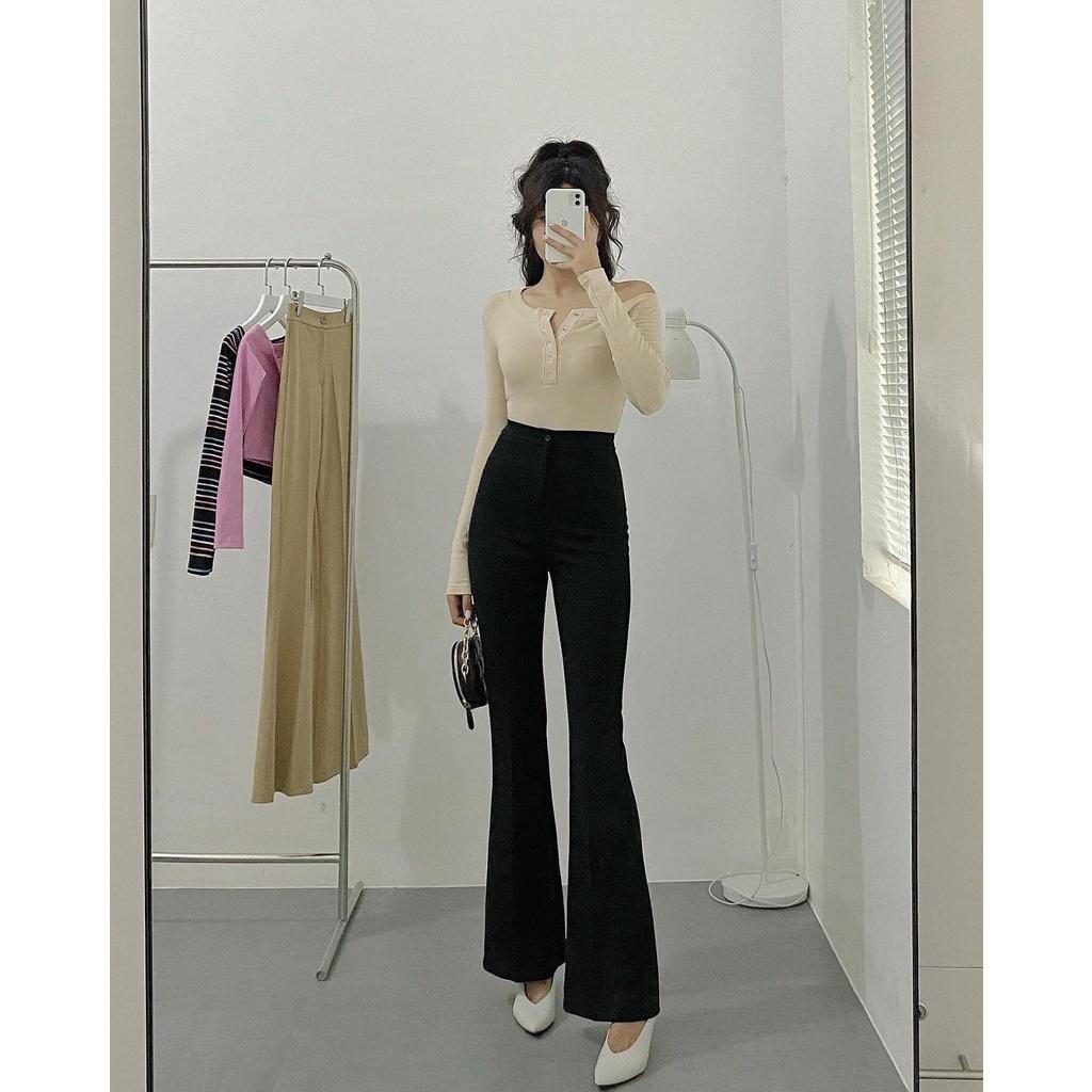 Quần Tây Ống Loe -Quần Tây Công Sở ống Vẩy