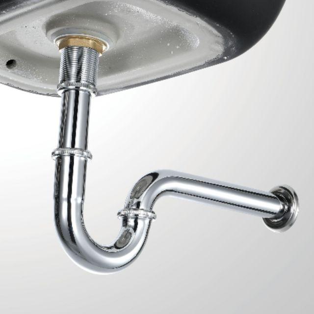 Xi phông INOX 304 chậu rữa mặt Lavabo