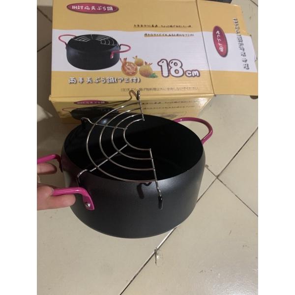 NỒI CHIÊN LỌC DẦU XUẤT NHẬT KÈM VỈ THOÁT DẦU