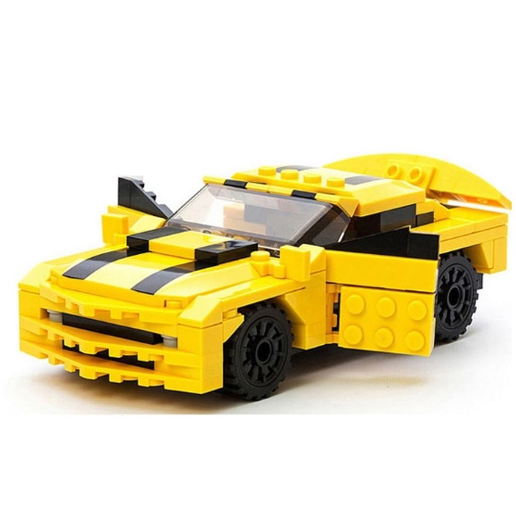 GUDI 8711 - Robot biến hình bumblebee biến hình 2 trong 1 - Robot Tranfomer lắp ráp, xếp hình