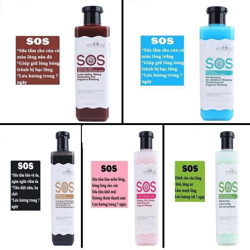 Sữa tắm SOS cho chó mèo 530ml