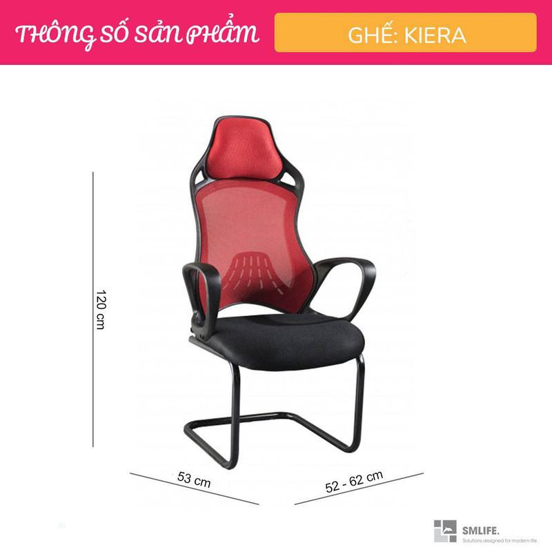 Ghế phòng net chân quỳ có tựa đầu SMLIFE Kiera