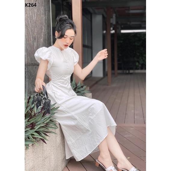 Váy maxi hở lưng sexy