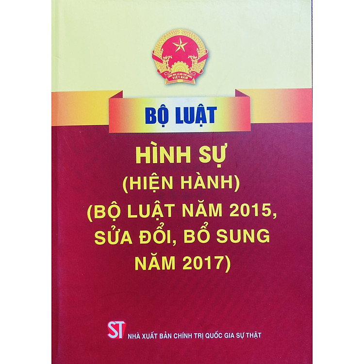 Bộ luật Hình sự (hiện hành) (Bộ luật năm 2015, sửa đổi, bổ sung năm 2017)