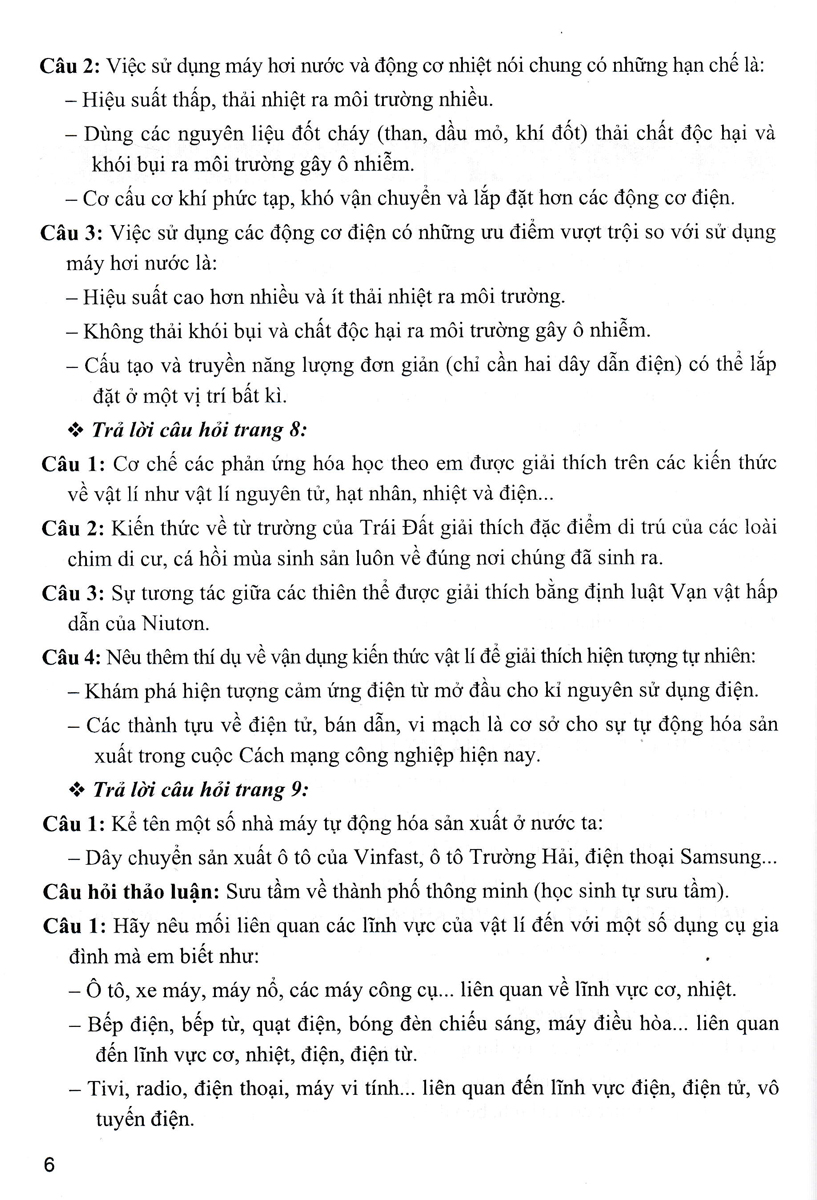 Sách tham khảo- Hướng Dẫn Trả Lời Câu Hỏi &amp; Bài Tập Vật Lí 10 (Bám Sát SGK Kết Nối Tri Thức Với Cuộc Sống)_HA