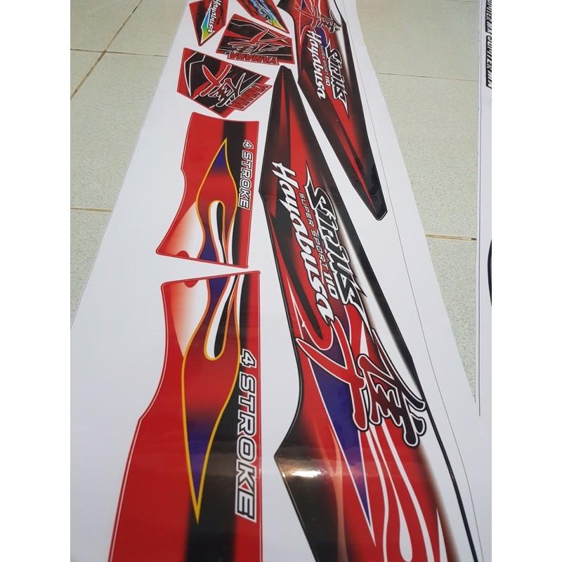 Tem rời Sirius đỏ đen Hayabusa