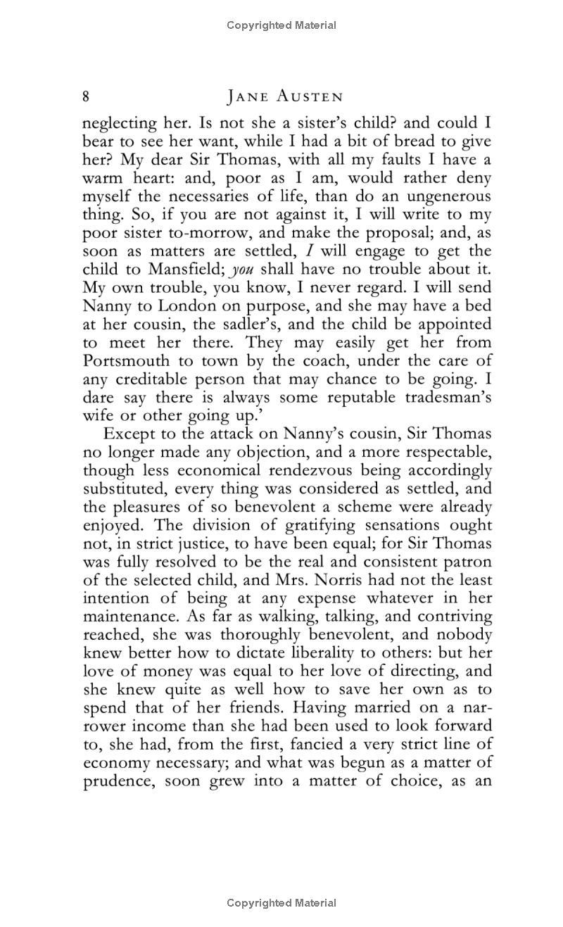 Sách ngoại văn: Mansfield Park - Introduction by Peter Conrad - Everyman's Library Classics Series