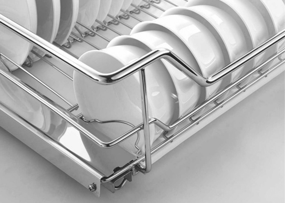 Giá bát đĩa nan tròn Round-bar Dish Rack