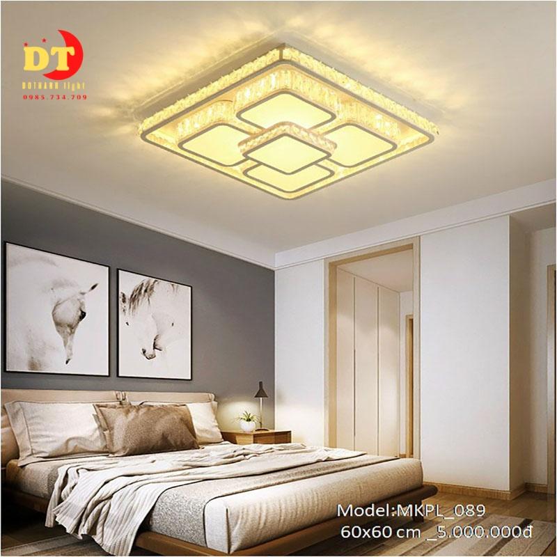 Đèn mâm phale ốp trần cao cấp cho phòng khách, phòng ngủ HTLQ pl