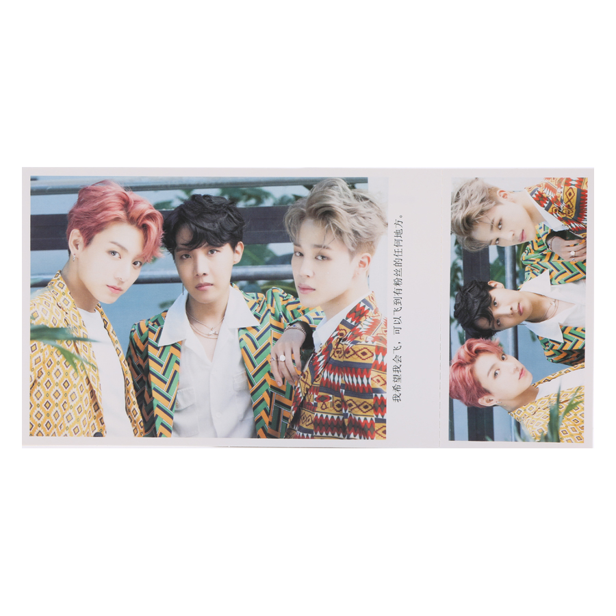 Bộ Postcard Ban Nhạc BTS - Fake Love (19 x 9.5 cm)