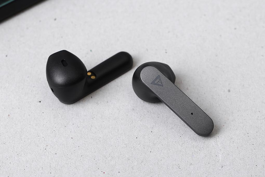 Tai nghe Bluetooth True Wireless Rezo T206 Xám Đen - Hàng chính hãng