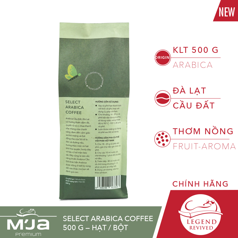 Cà phê M'JA Select Arabica 500g