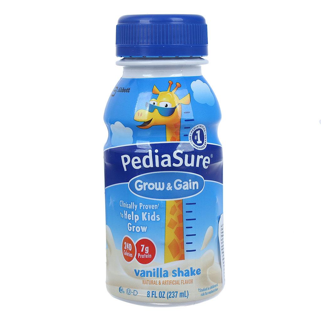 Sữa tăng cân cho bé Pediasure Grow and Gain with Immune Support Mỹ - Giúp trẻ phát triển chiều cao, cân nặng, trí tuệ - QuaTangMe Extaste